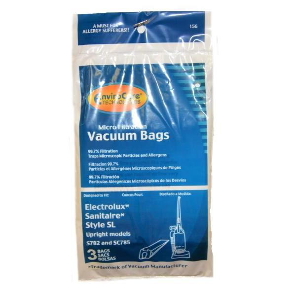 Eureka Type SL Upright Vacuum Bags 3pk Part 156 - XPart Supply