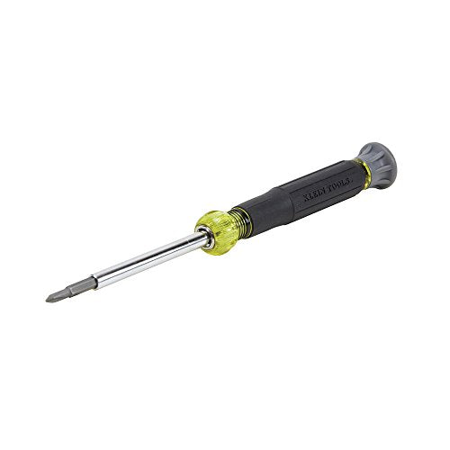 KLEIN TOOLS 32581 Screwdriver, 4-in-1 Precision Electronics Screwdriver with Industrial Strength Bits Klein Tools - Appliance Genie