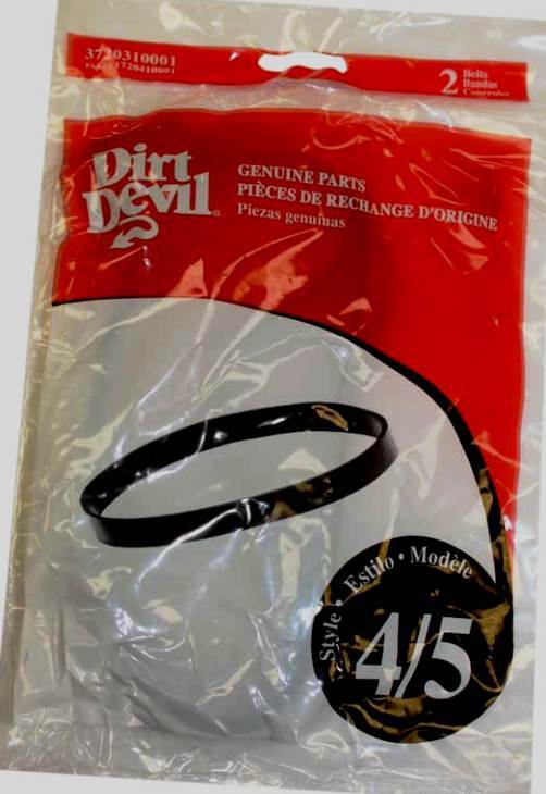 Genuine Dirt Devil Style 4&5 Belts, for Featherlite Part 3720310001 - XPart Supply