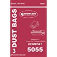 Kenmore Vacuum Paper Bags, 5055 C5 Panasonic Canister 3Pk Generic Part 136SW - XPart Supply