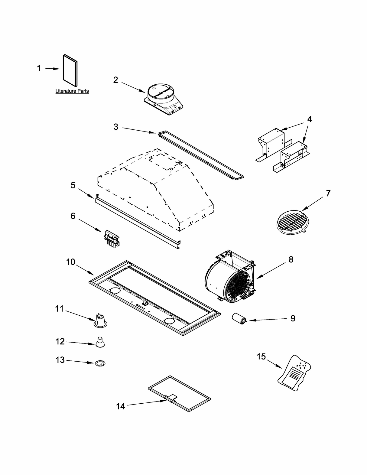 W10531088 Vent Hood Push Switch - XPart Supply