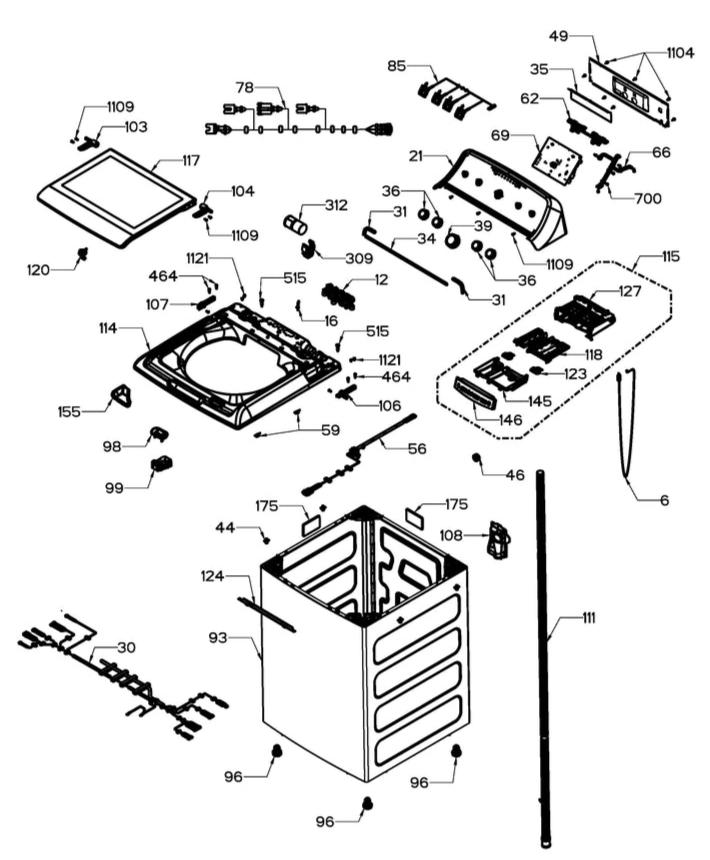 WW01F02072 Washer LE Control Board - XPart Supply