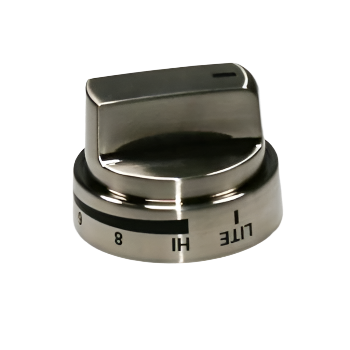 AEZ73453509 Range Burner Control Knob, Stainless - XPart Supply