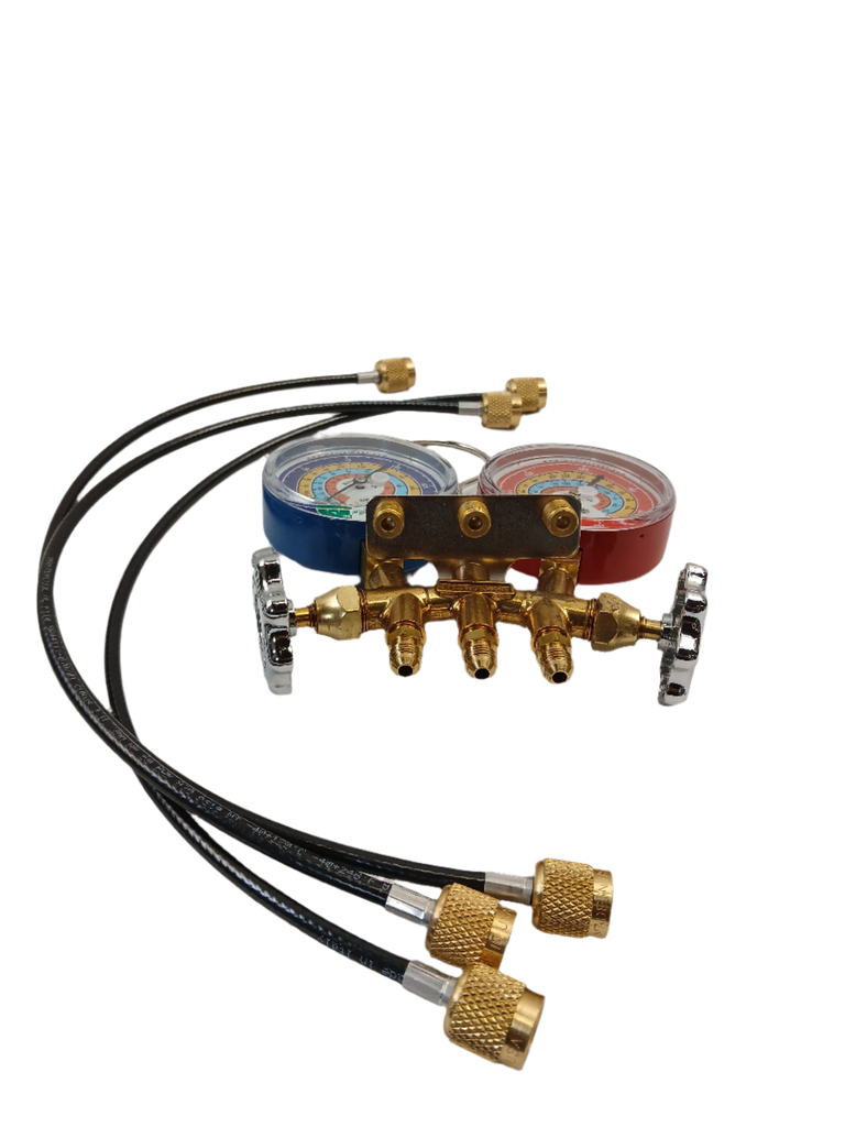 Ensemble de jauge de collecteur en laiton à 2 voies Mastercool