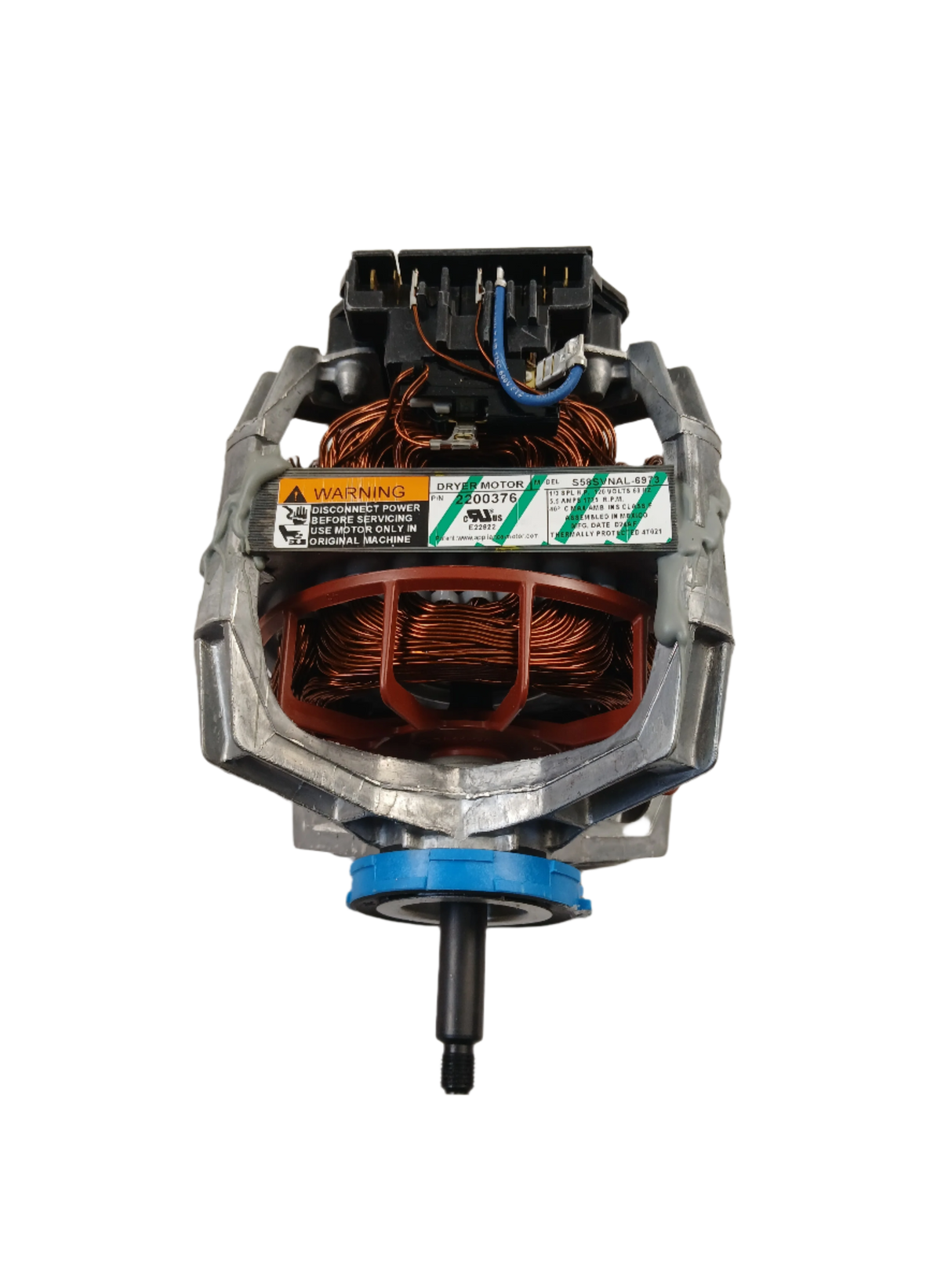 WP2200376 Dryer Drive Motor with Pulley