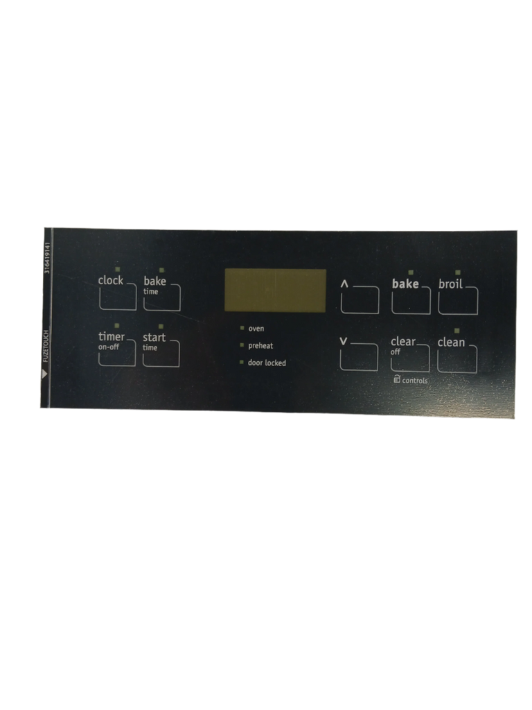 316419141 Range Oven Overlay, Black (replaces 316352004, 316419103, 316419109, 316419139, 316419142)