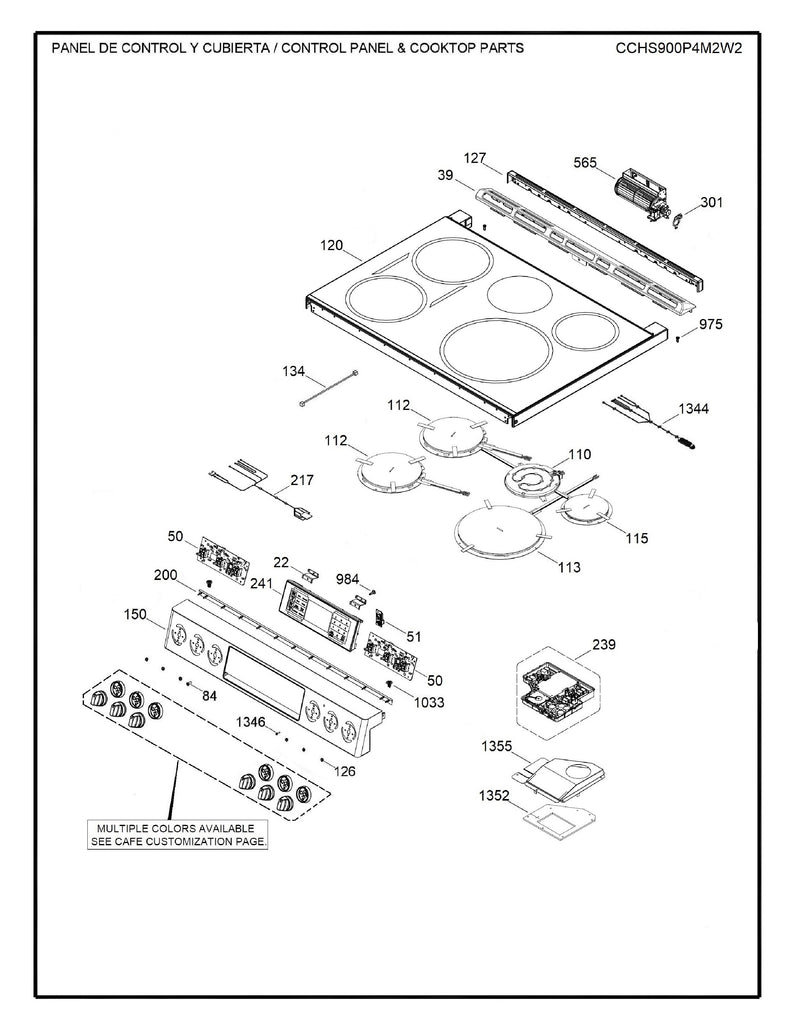 WS01A03095 Range LED Encoder Board Kit - XPart Supply