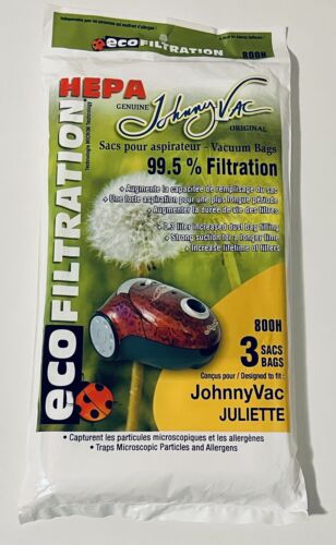 Johnny Vac Micro Bags for Juliette Canister Vacuum Part 800H - XPart Supply