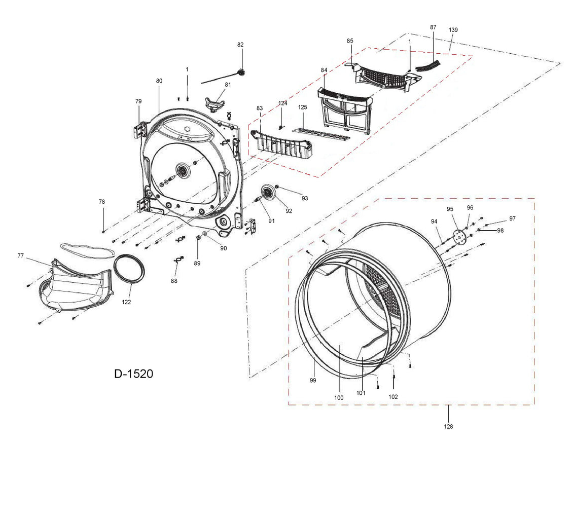 WG04F11714 Dryer Lint Filter - XPart Supply