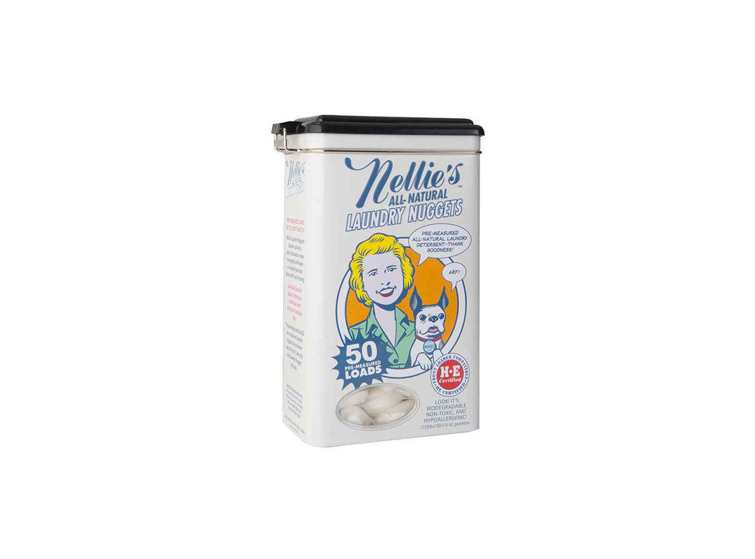 Nellie's Laundry Soda Nuggets, 50 Load Tin - XPart Supply