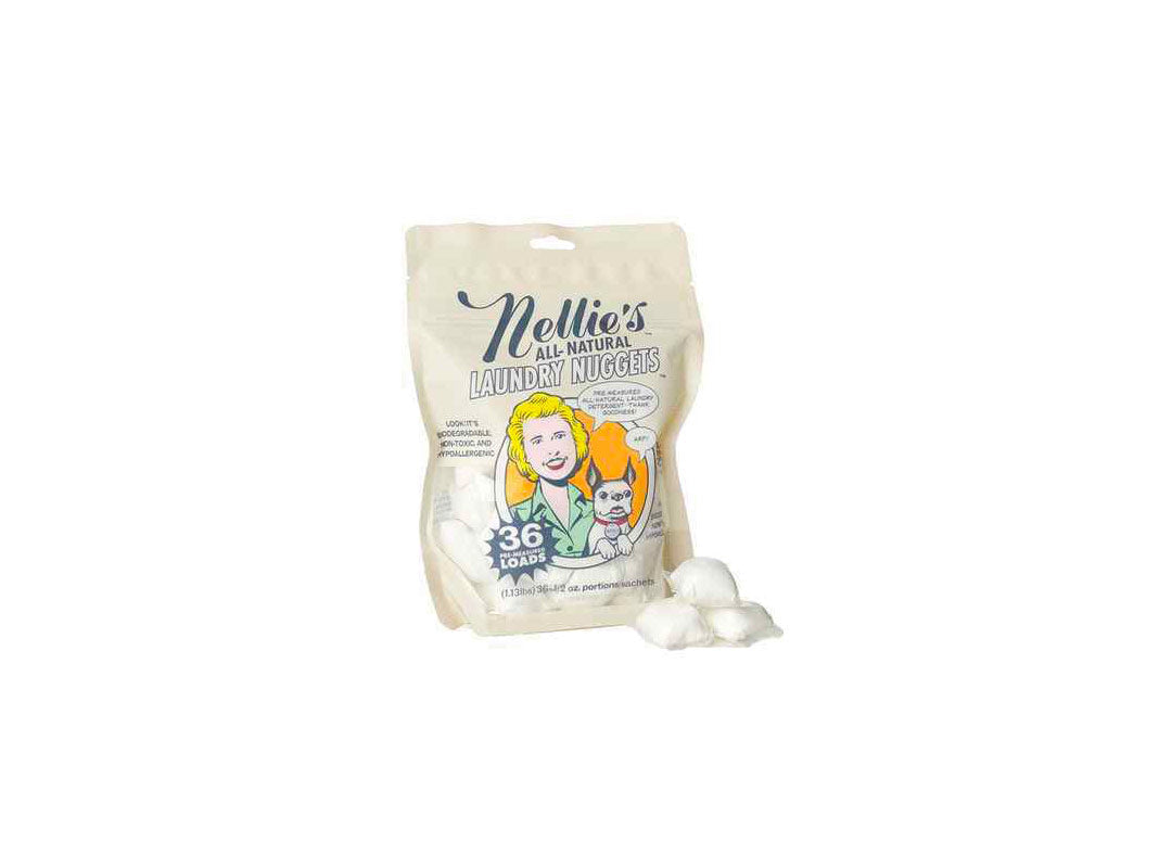 Nellie's Laundry Soda Nuggets, 36 load pouch - XPart Supply