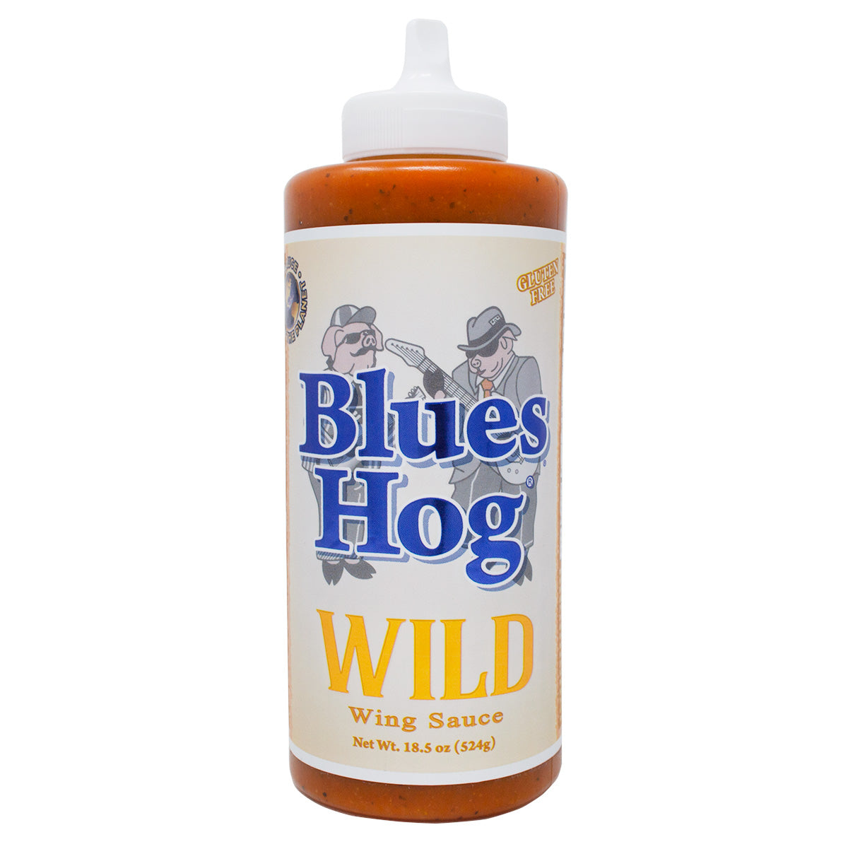 Blues Hog Wild Wing BBQ Sauce, 19 oz, Squeeze Bottle, 6/case