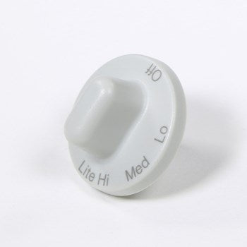 WP71001653 Range Burner Control Knob, Grey - XPart Supply