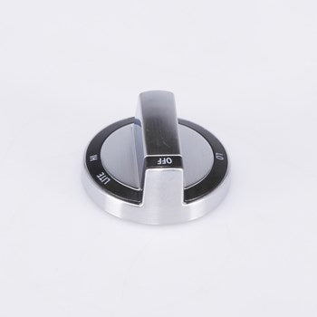 WPW10415450 Oven Range Control Knob, Stainless - XPart Supply