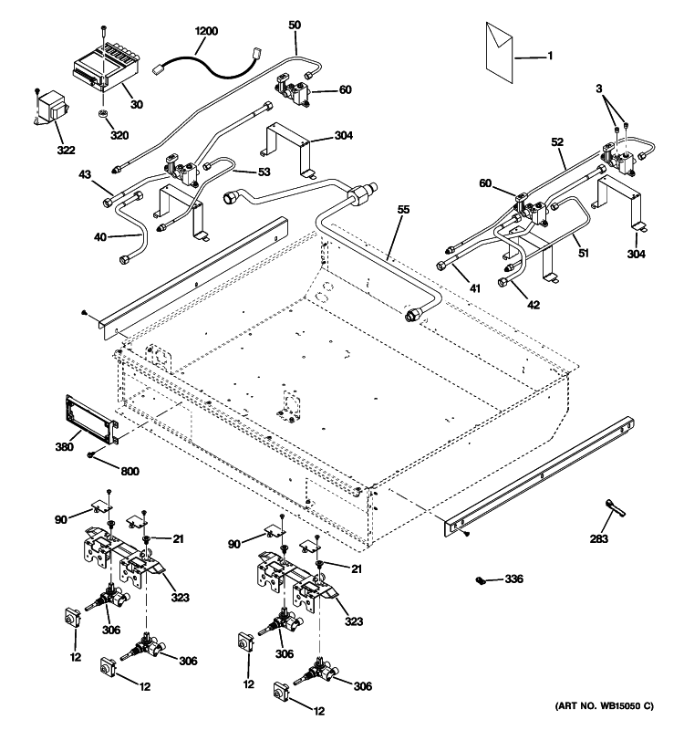 WS01F03678 Oven Dual Valve - XPart Supply