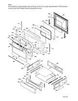 WS01L15059 Oven Door Crystal Window - XPart Supply