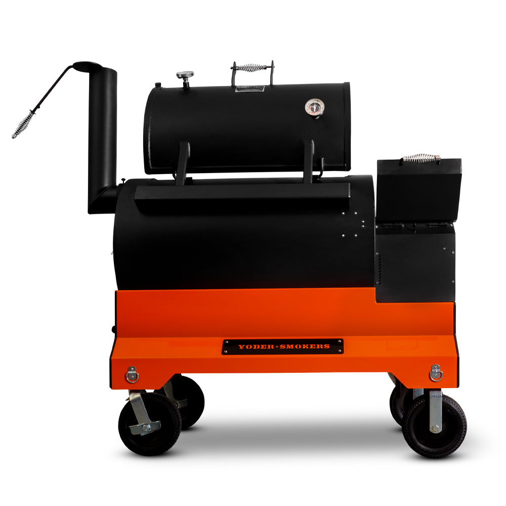 Yoder Smokers YS1500S Comp Cart (Orange) - XPart Supply