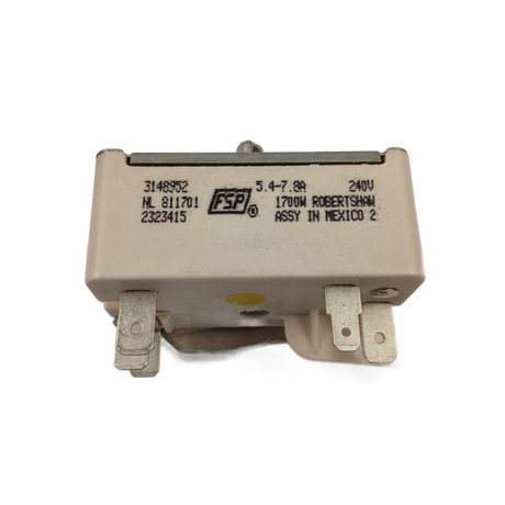 WP3148952 Range Surface Element Switch for 6'' Burner, Replaces 3148952 - XPart Supply