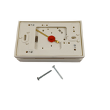 1E30N-311 White-Rodgers 24V Thermostat, Heat Only, Vertical, ­°C/°F - XPart Supply