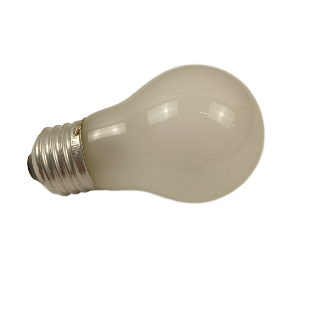 40W A15 Appliance Light Bulb for Refrigerators, Ranges, and Dryers. 40W, 120V. - XPart Supply