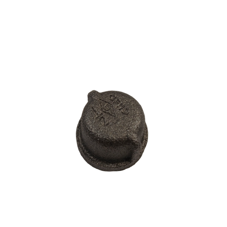 1/2" Black Iron Gas Cap - XPart Supply