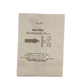 6175ECM Vacuum Bags, Microfiltration Style L Vacuum Bags - XPart Supply