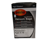 859 Vacuum Bag, Type C18 - 4Pk - XPart Supply