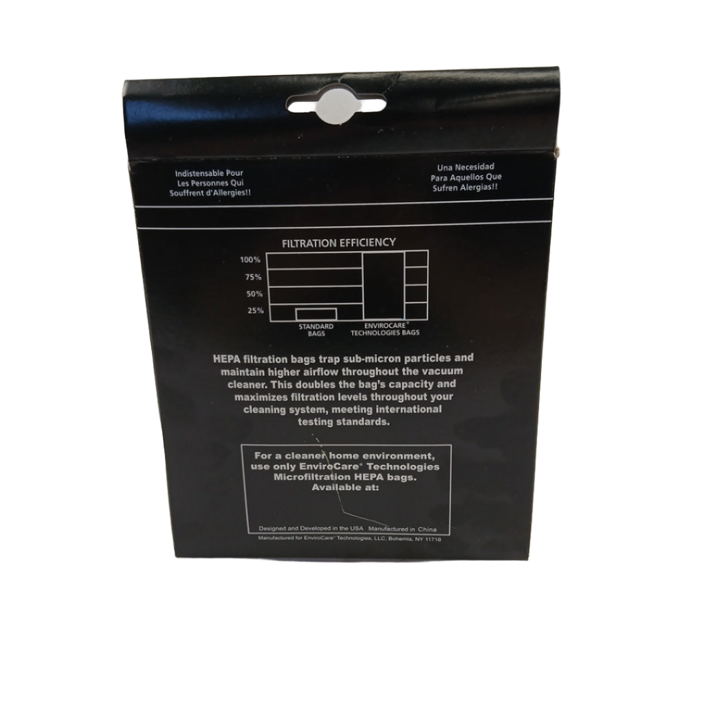 A845 Vacuum Bag, Type A 6pk - XPart Supply