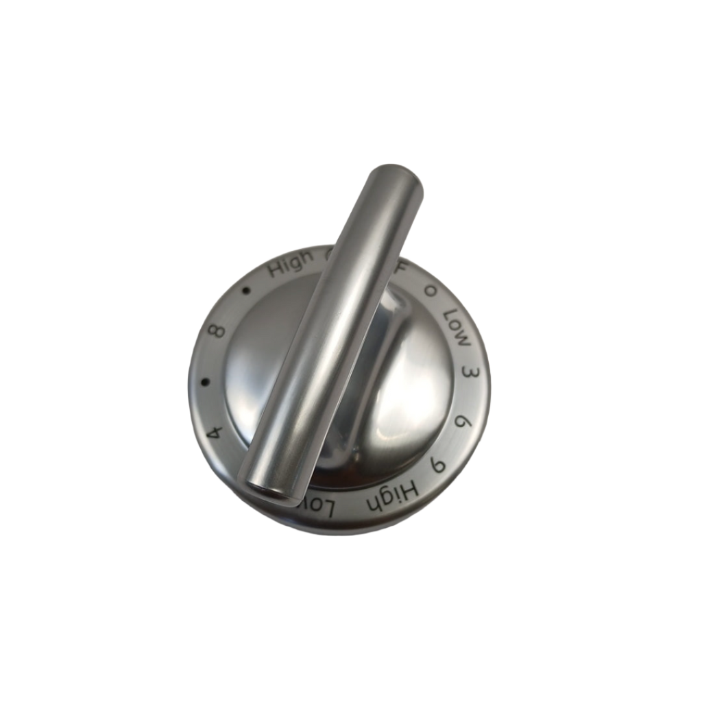 WP74011550 Range Burner Control Knob, Stainless - XPart Supply