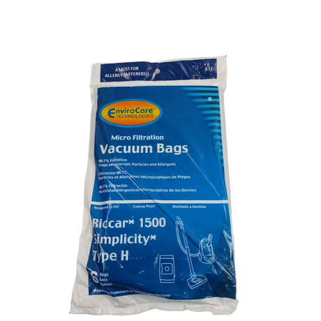 811 VACUUM BAG, Type H Micro Filtration 6PK - XPart Supply