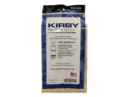Kirby Vacuum bags (9 count) for Models G4, G5 and Gsix Part 197394A - XPart Supply