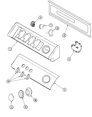 Minuterie de laveuse WG04F04918