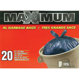 Black Garbage Bags, 31" x 42" (price per bag $0.39)