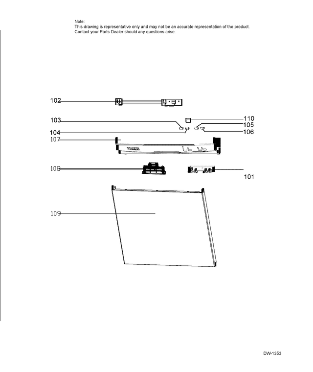 WG04L05698 Dishwasher Sump Motor Assembly - XPart Supply