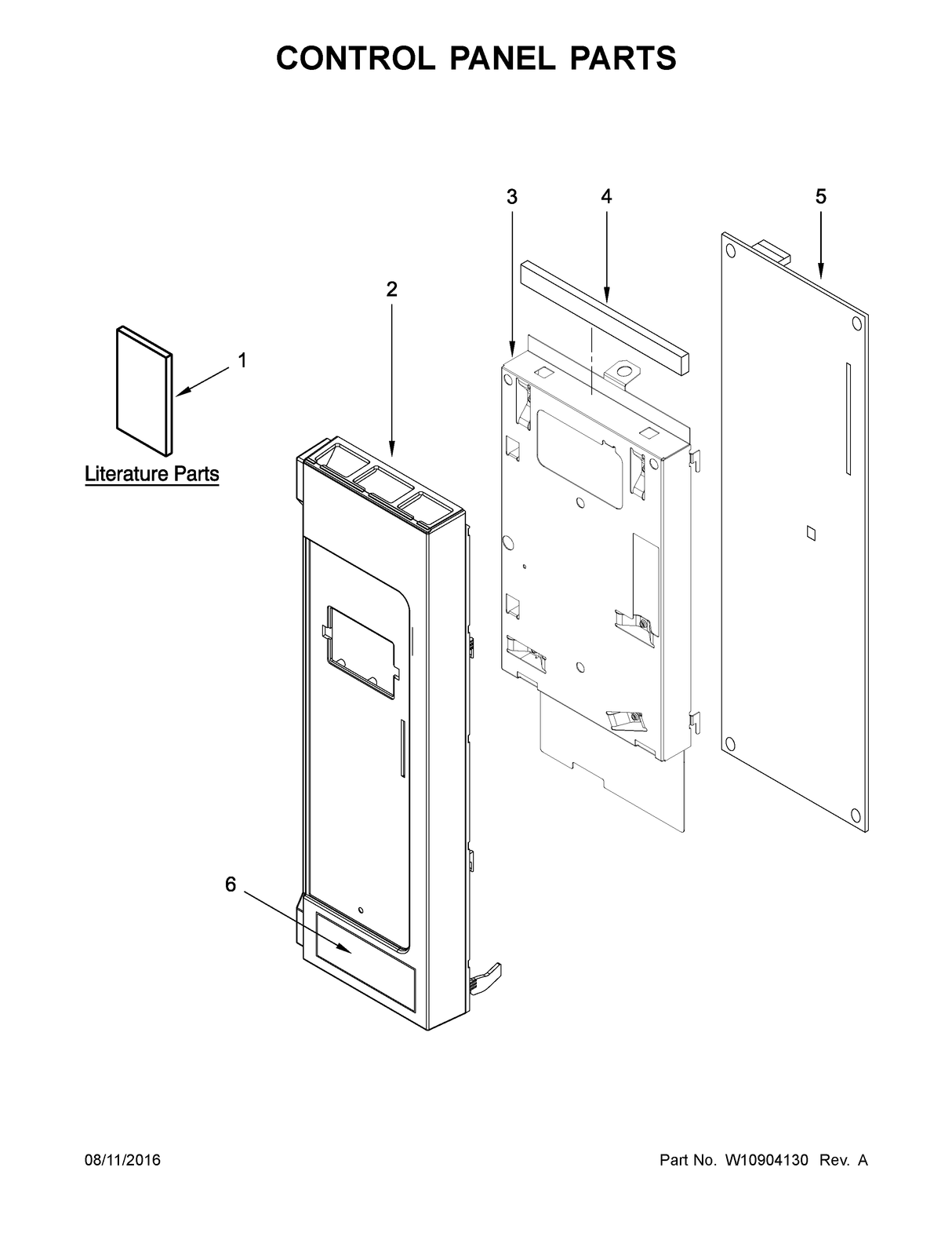 W10918927 Control Panel - XPart Supply