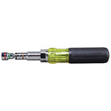 Tools 32807MAG 7-in-1 Nut Driver, Magnetic Driver with SAE Hex Nut Sizes and Spring Coil Bits, Heavy-Duty Handle for Added Torque - XPart Supply