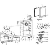 WG03F07119 Refrigerator Display Board (replaces WR55X24394)