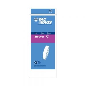 Hoover Style C Upright Paper Vacuum Bags by DVC, Generic 4 Pack #405345 - XPart Supply