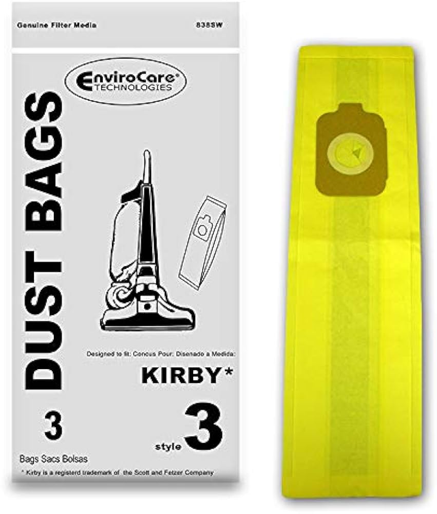 838SW VACUUM BAGS 3PK - XPart Supply