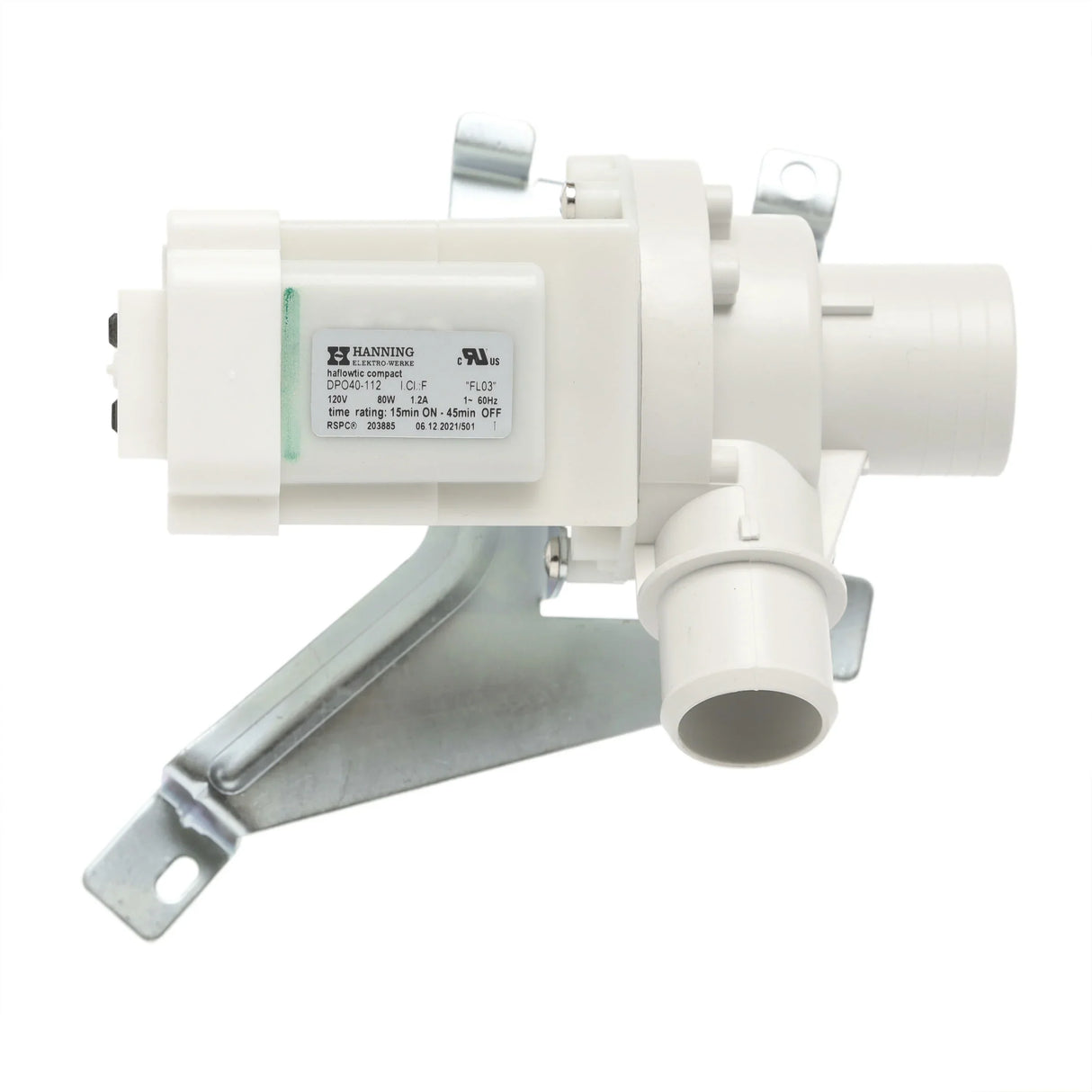 203885 Washer Drain Pump With Bracket