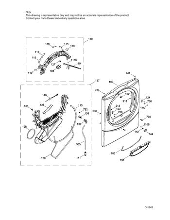 WW02L00413 Dryer Top Bearing - XPart Supply