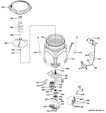 WG04F09519 Tub Cover - XPart Supply