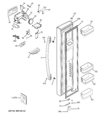 WR01F03637 Refrigerator Ice Maker Switch - XPart Supply