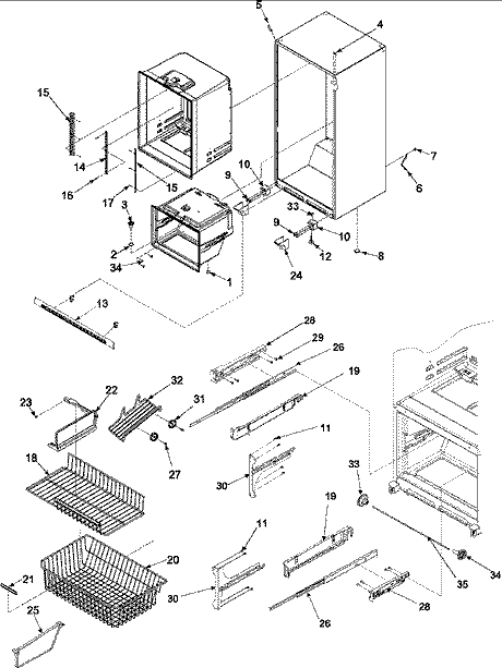 WPW10330993 Refrigerator Bracket - XPart Supply