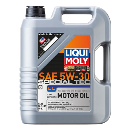 2249 LIQUI MOLY 5L Special Tec LL Motor Oil 5W30 - XPart Supply