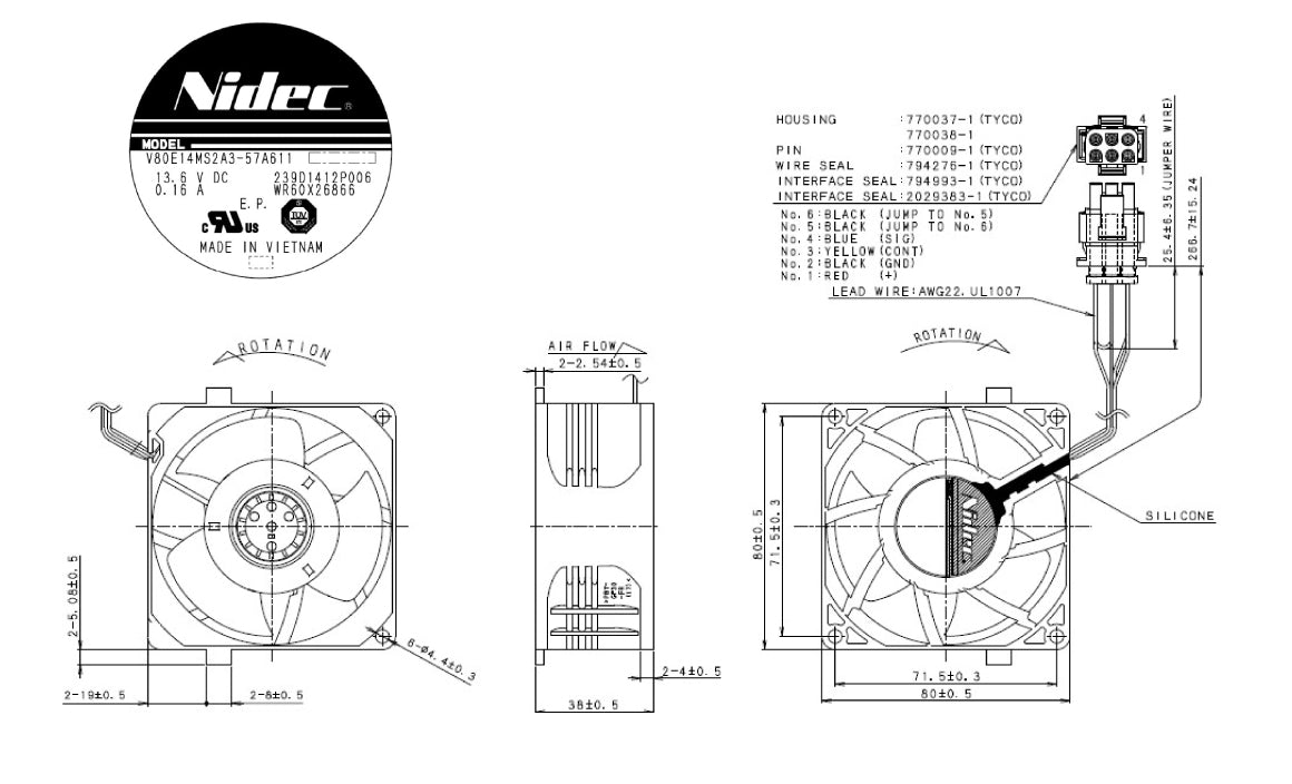 WR60X26866 Refrigerator Evaporator Fan - XPart Supply