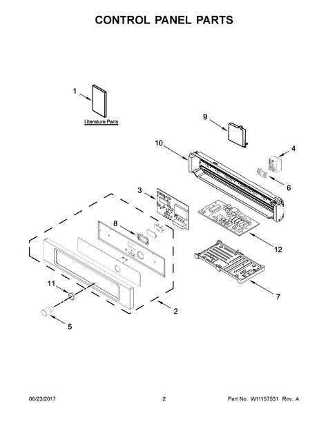 WPW10623991 Oven Dial Selector Switch Control - XPart Supply