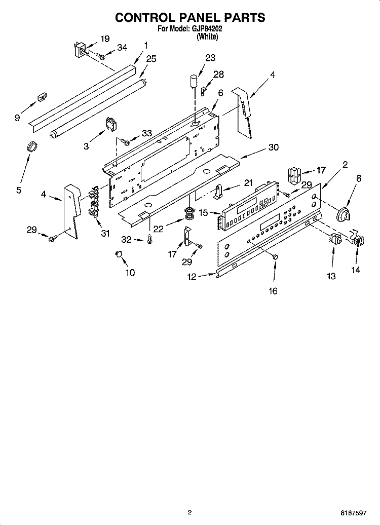 WP9755174 Range Surface Element Switch - XPart Supply