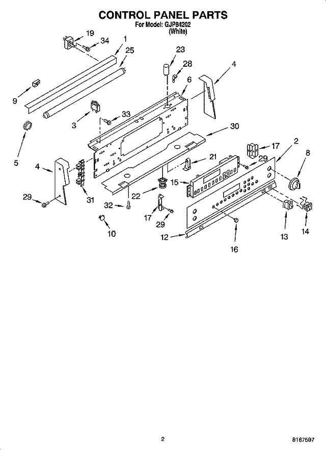 WP9755174 Range Surface Element Switch - XPart Supply