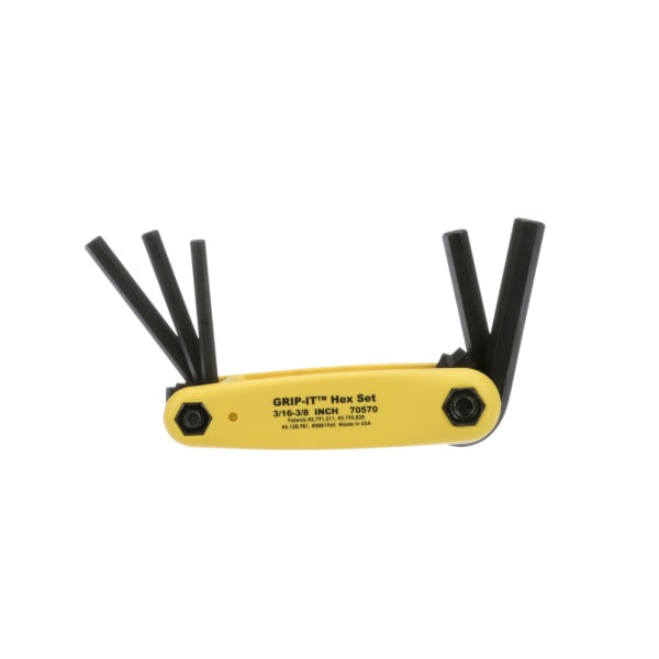 Klein Tools 70570 Grip-It® Five Key Hex Set - Inch - Appliance Parts Canada
